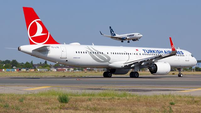 TC-LTE:Airbus A321:Turkish Airlines